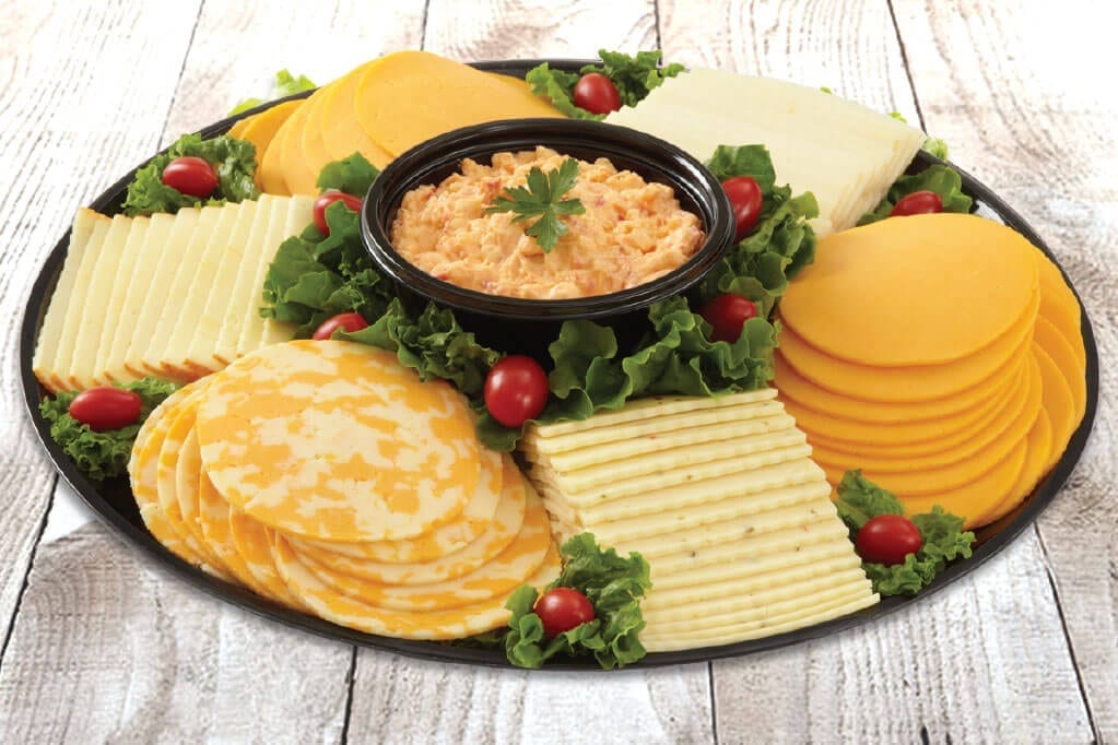 Sliced Cheese Platter | Strack & Van Til | Indiana Made since 1929