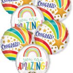 Congrats You're Amazing balloon bundle product image