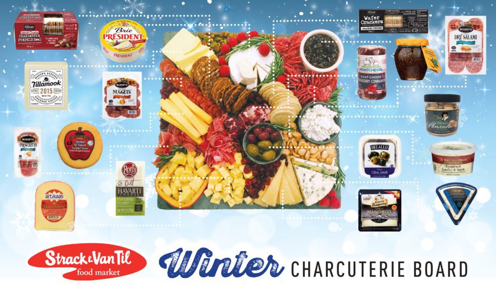 Ring in New Year with festive charcuterie selections from Strack &Van Til