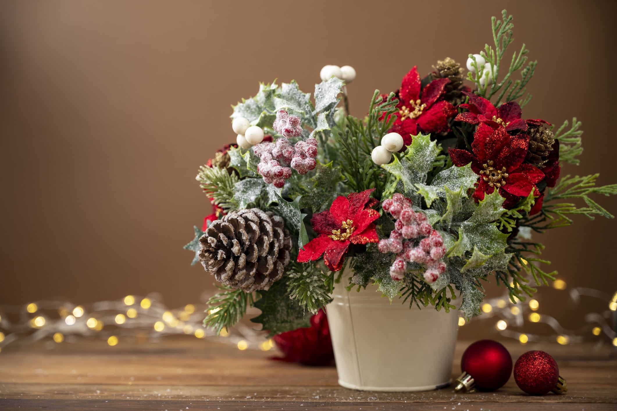 If you need a little Christmas start with blooms, arrangements and more…