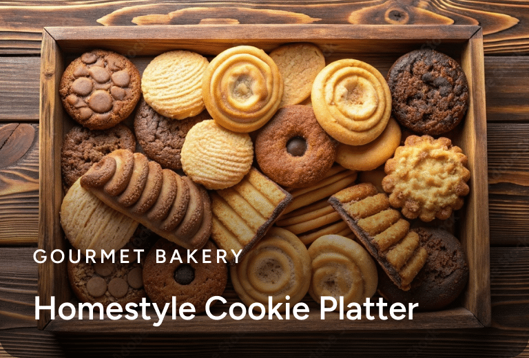 Homestyle Cookie Platter